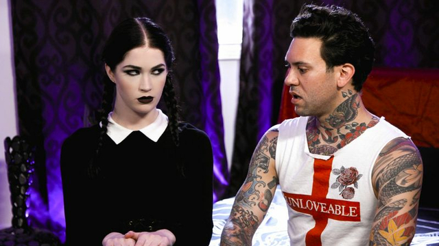Burning Angel – Very Adult Wednesday Addams –  Evelyn Claire
