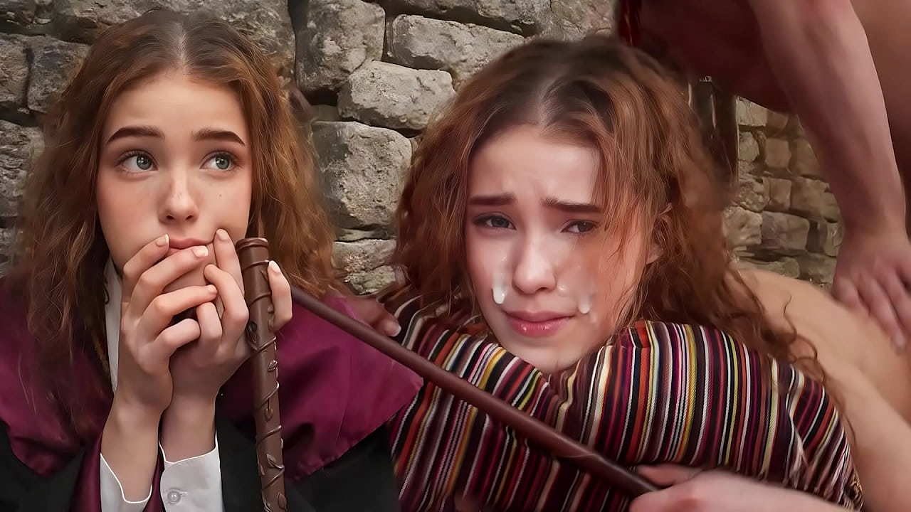 ERECTO ! – Hermione&acute;s First Time Struggles With A Spell – NoLube