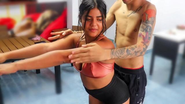 Latin Brunette’s Big Ass Bounces in Colombian Homemade Interracial Domination Video