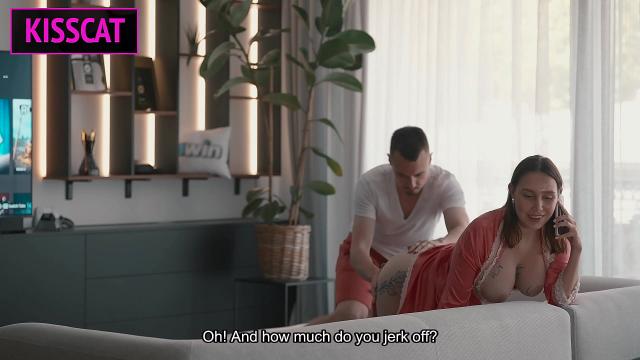 Stepmom’s Taboo Temptation: Brunette Milf Seduces Stepson in Bed XXX Video