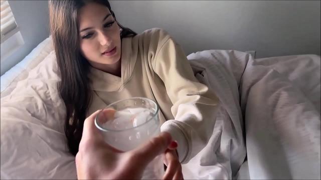 Teen Creampie POV: Sophie Tyler’s Secret Step Sis Blowjob HD Porno Video