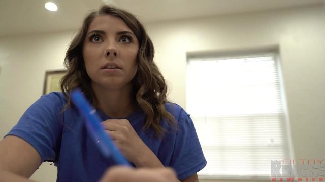 Teen Babe Ava Eden’s First Porn Audition: Natural Blowjob on Casting Couch Porn Video