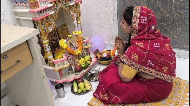 Amateur Beauty’s Dirty Talk during Hartalika Teej XXX Video