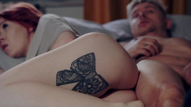 Taboo Tattooed MILF & Step Son’s Wild Bedroom Blowjob & Pussy Fucking XXX Video HD