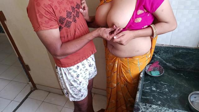Married Asian Bhabhi’s Anal Adventure: Horny Kaamwali in Salwar Kameez Gets Big Dick Blowjob in Kitchen, Loud Moans & More Porn Video