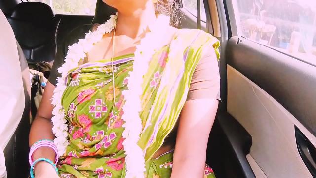 Romantic Encounter: Gorgeous Housewife with Big Natural Tits Heats Up Long Drive with Handsome Lover Porn Video