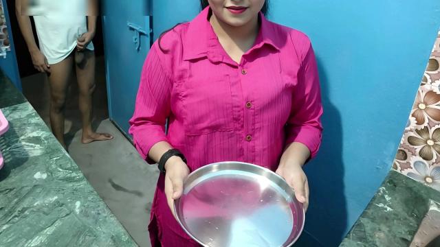 Rough Indian Bhabhi’s Hardcore Kitchen Anal with Dever Porn Video