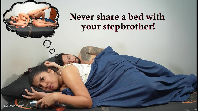 Never share your bed with your stepbrother… HD Pron Video